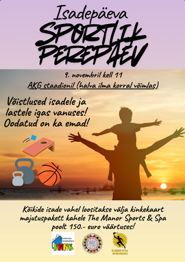 Isadepäeva sportlik perepäev